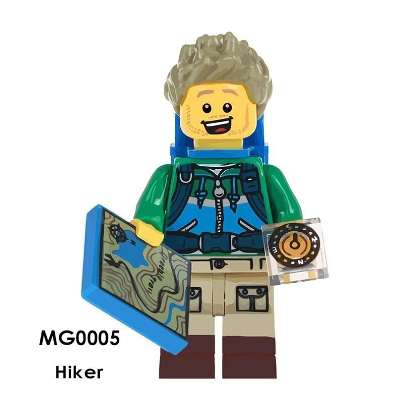 Hiker Minifigures MG0005 Other MiniFigure