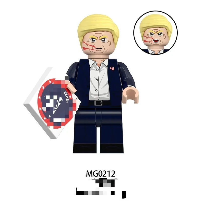 Donald Trump Minifigures MG0212 Celebrities MiniFigure