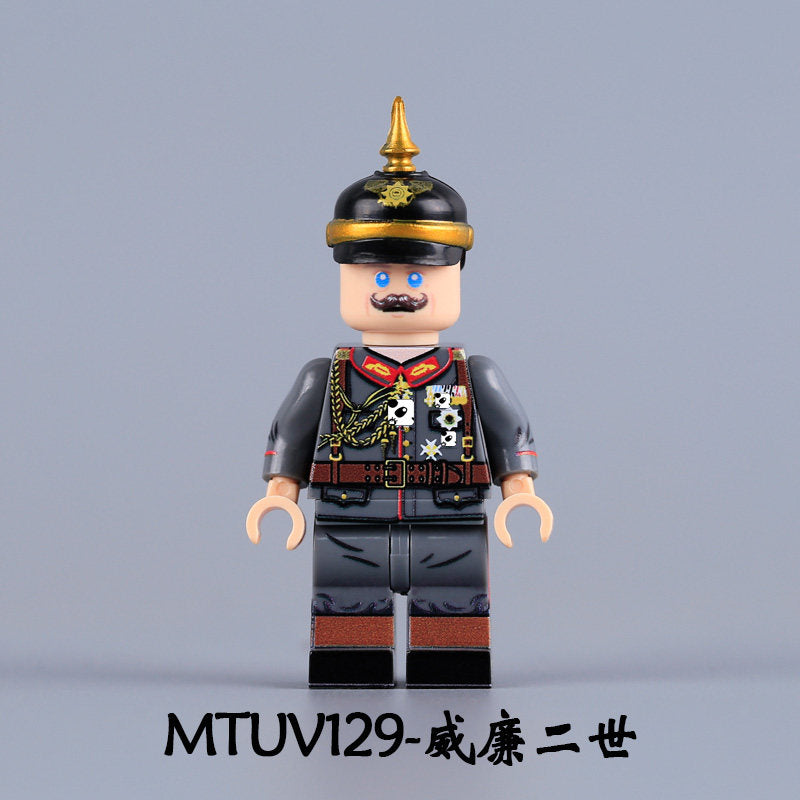 Wilhelm II Historical Theme Minifigures Set MTUV128+MTUV129