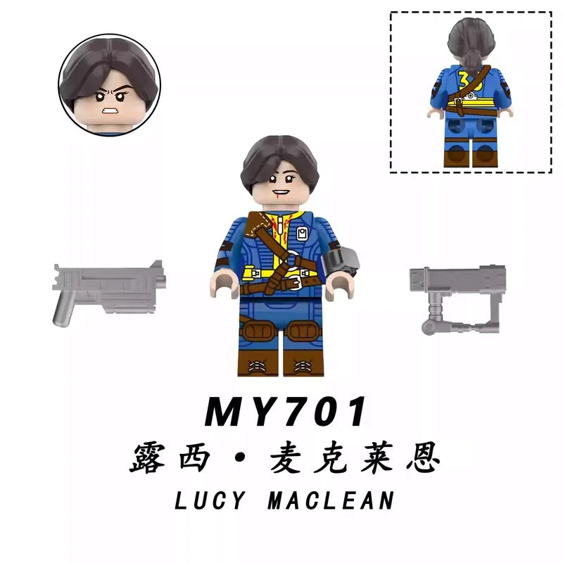 Lucy MacLean minifigures MY701 Movies and TV figure