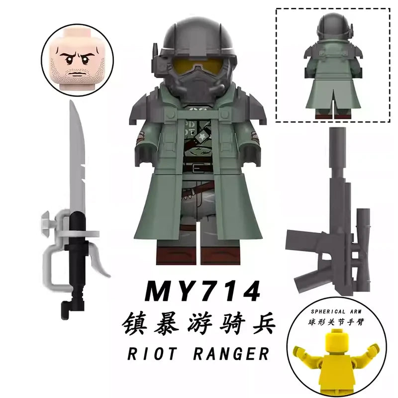 Riot Ranger Minifigures MY714 Games MiniFigure