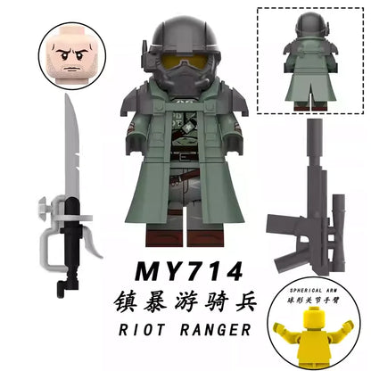 Riot Ranger Minifigures MY714 Games MiniFigure