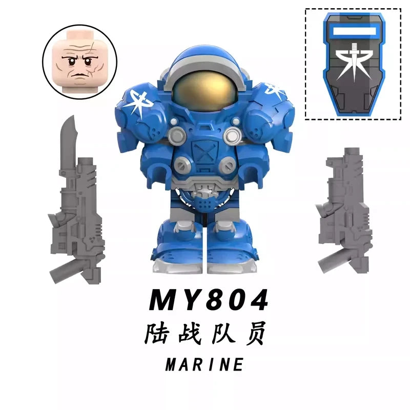 Marine minifigures MY804 Games figure