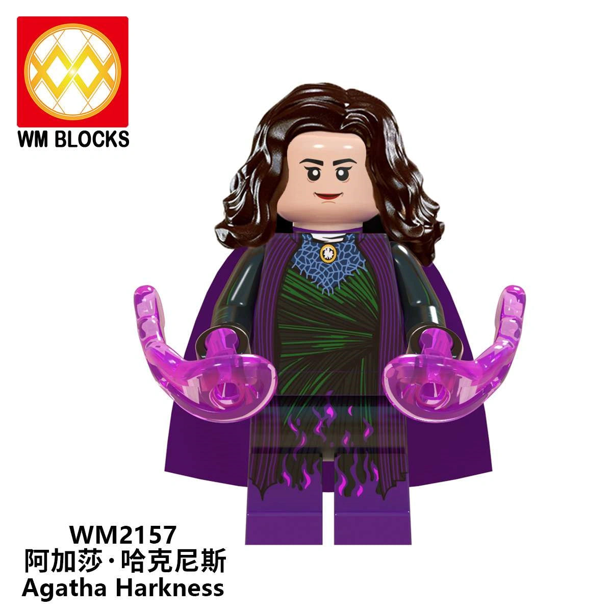 Agatha Harkness Minifigures WM2157 Compatible With Lego