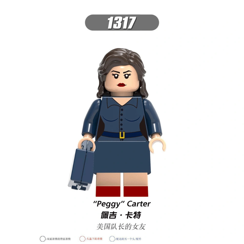 Agent Carter Minifigures XH1317 Compatible With Lego