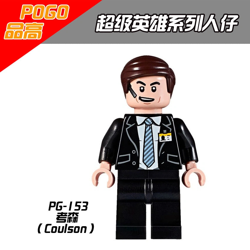 Agent Coulson Minifigures PG-153 Compatible With Lego