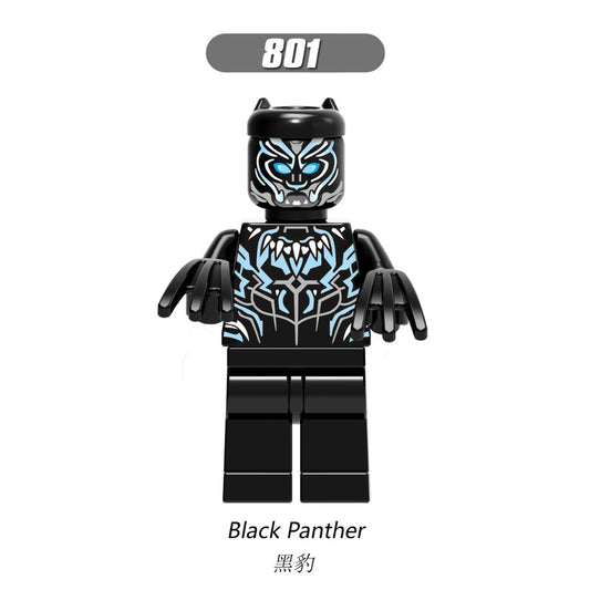 Black Panther Minifigures XH801 Compatible With Lego