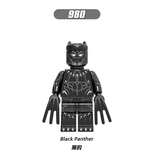 Black Panther Minifigures XH980 Compatible With Lego