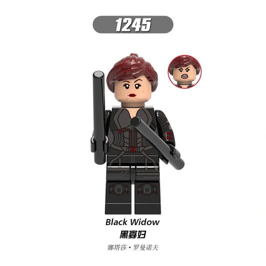 Black Widow Minifigures XH1245 Compatible With Lego