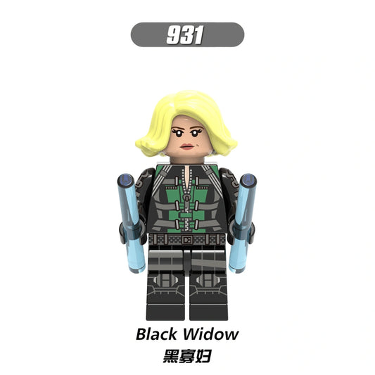 Black Widow Minifigures XH931 Compatible With Lego