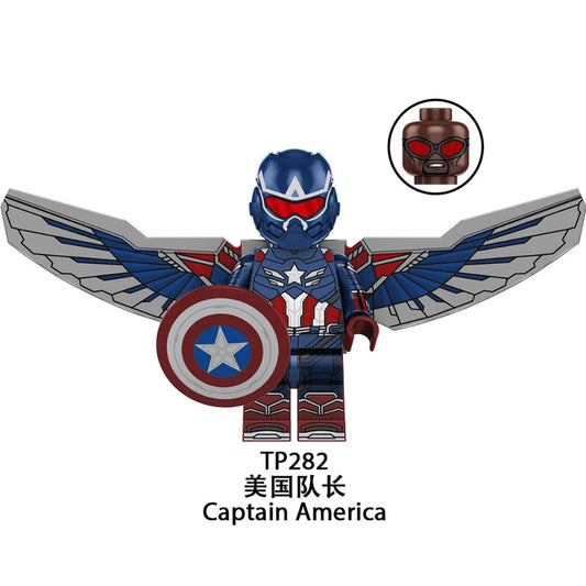 Captain America Minifigures TP282 Compatible With Lego