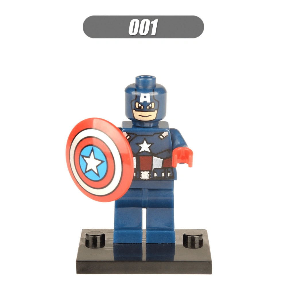 Captain America Minifigures XH001 Compatible With Lego