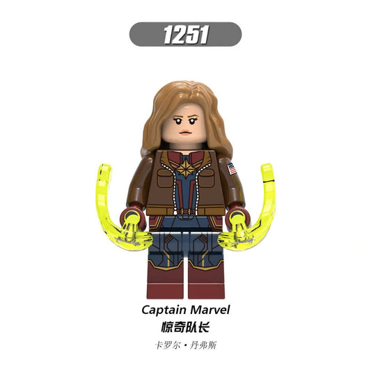 Captain Marvel Minifigures XH1251 Compatible With Lego