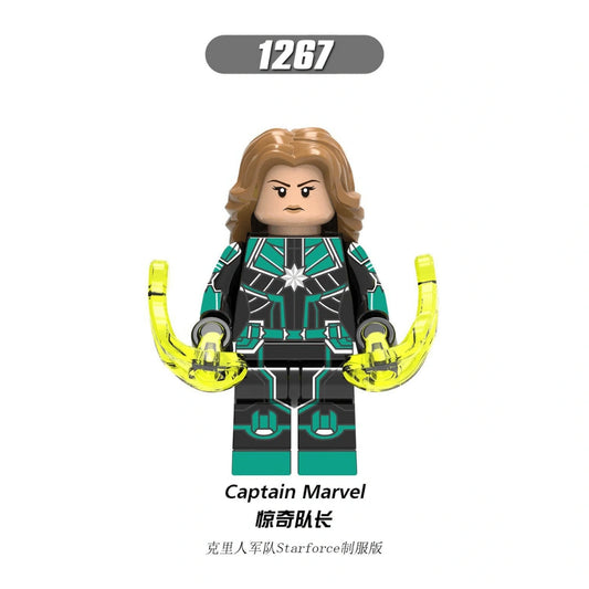 Captain Marvel Minifigures XH1267 Compatible With Lego