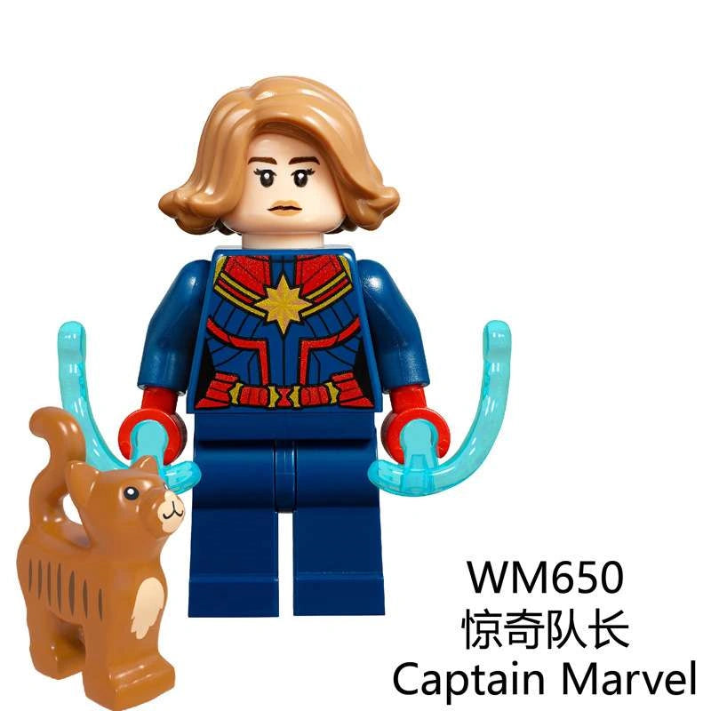 Captain Marvel Minifigures WM650 Compatible With Lego