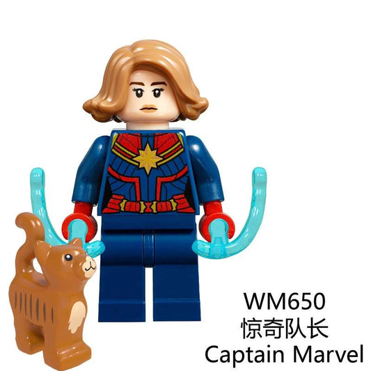 Captain Marvel Minifigures WM650 Compatible With Lego