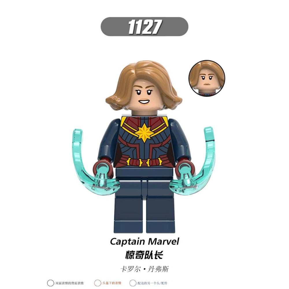 Captain Marvel Minifigures XH1127 Compatible With Lego