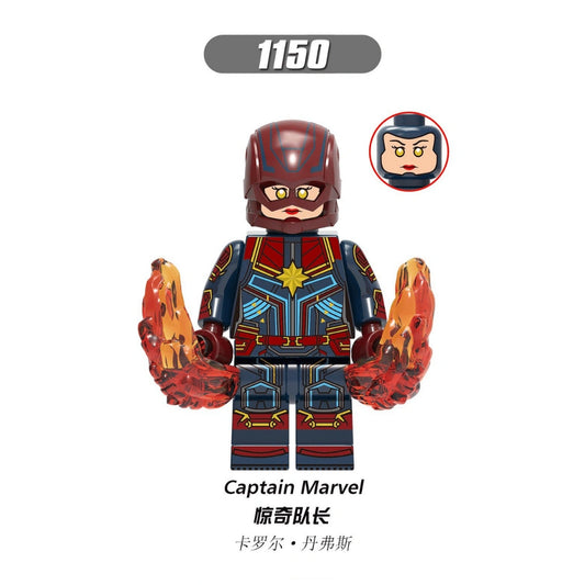 Captain Marvel Minifigures XH1150 Compatible With Lego