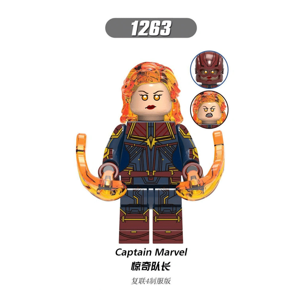 Captain Marvel Minifigures XH1263 Compatible With Lego