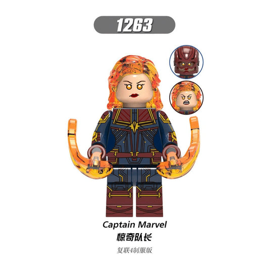 Captain Marvel Minifigures XH1263 Compatible With Lego