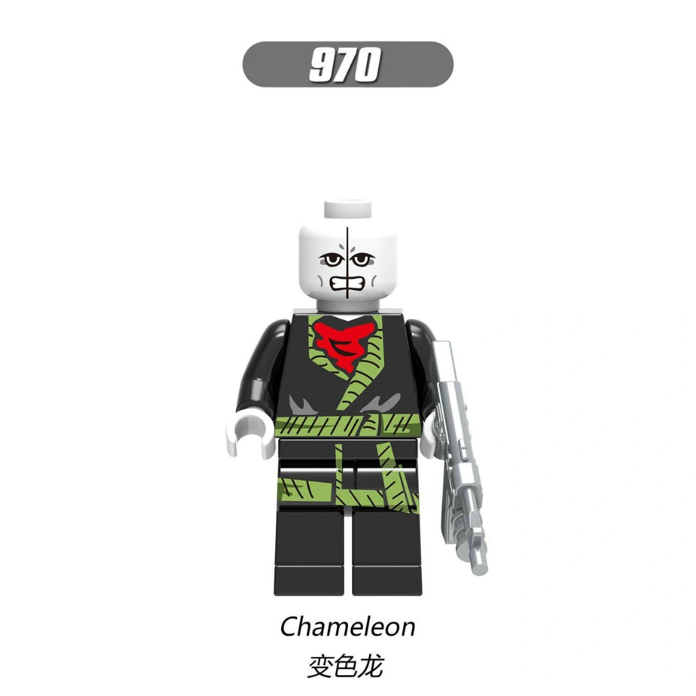 Chameleon Minifigures XH970 Compatible With Lego