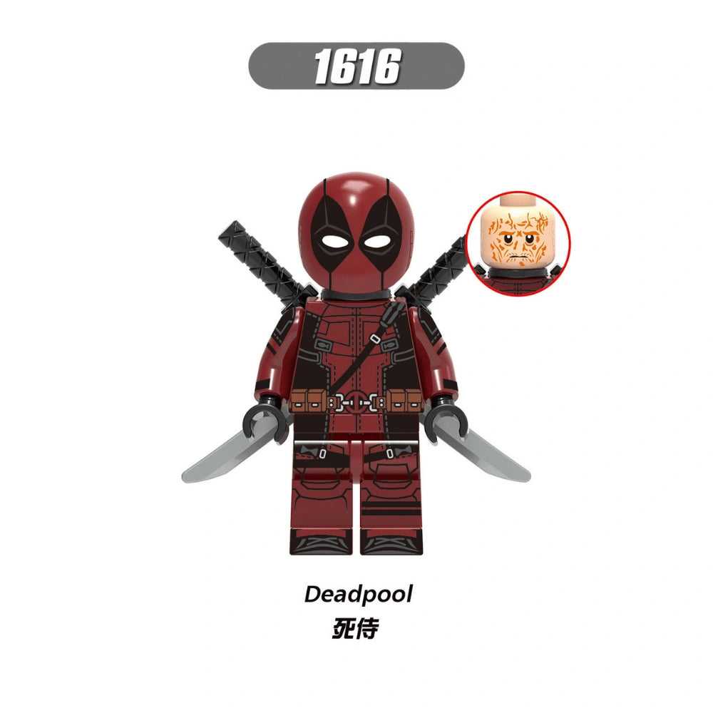 Deadpool Minifigures XH1616 Compatible With Lego