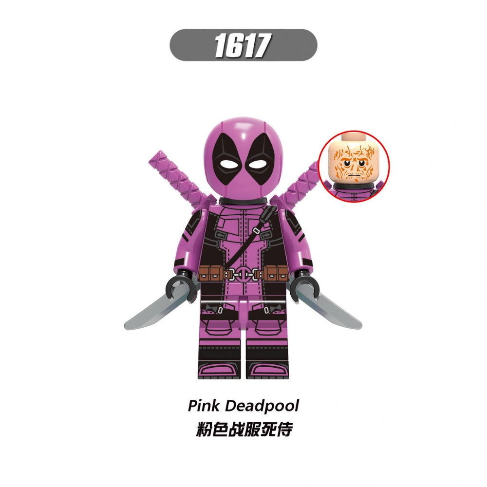 Deadpool Minifigures XH1617 Compatible With Lego