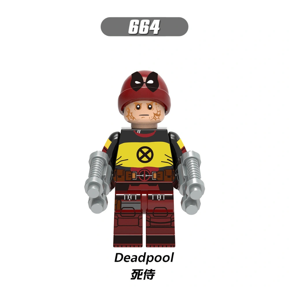 Deadpool Minifigures XH664 Compatible With Lego