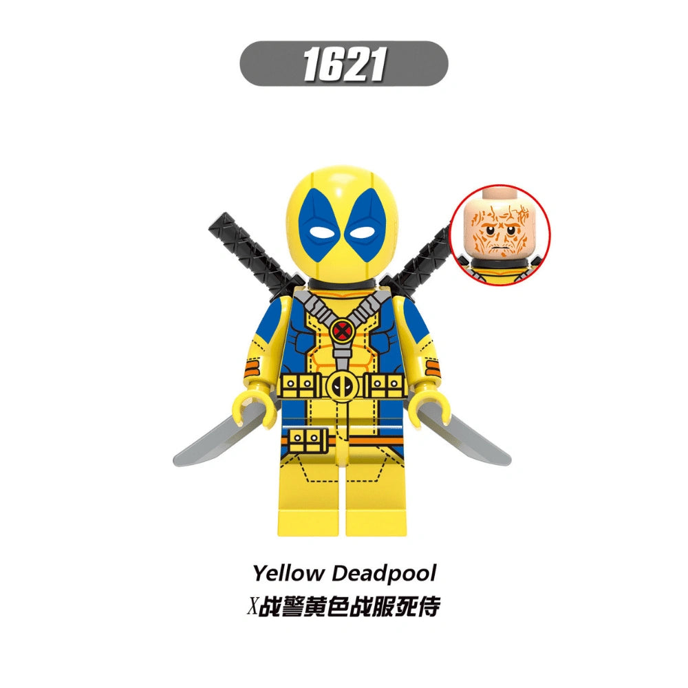 Deadpool Minifigures XH1621 Compatible With Lego