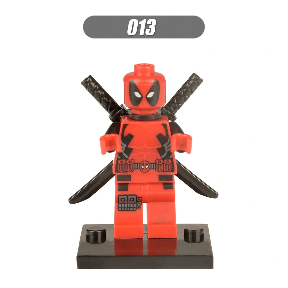 Deadpool Minifigures XH013 Compatible With Lego