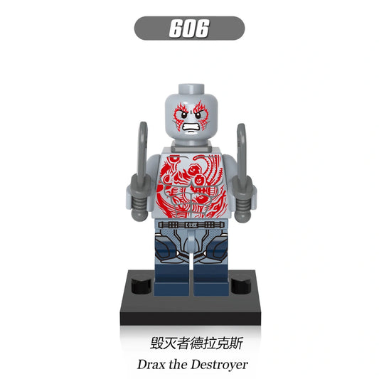 Drax the Destroyer Minifigures XH606 Compatible With Lego