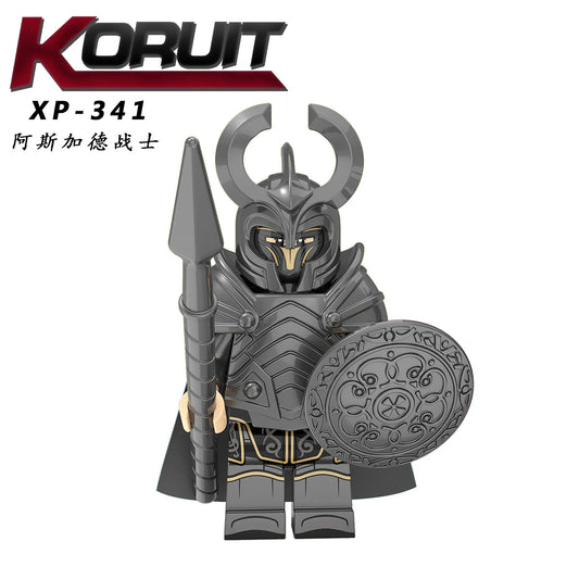 Einherjar Warrior Minifigures XP-341 Compatible With Lego