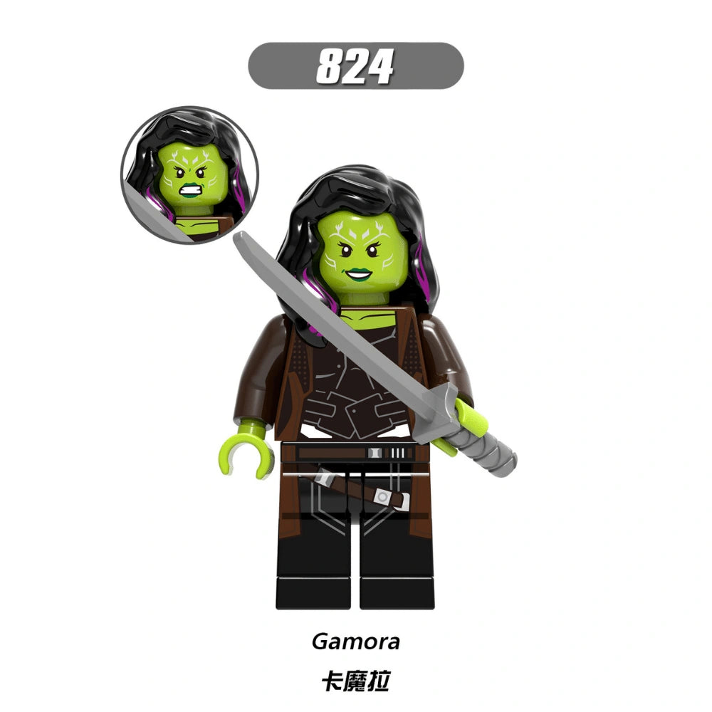 Gamora Minifigures XH824 Compatible With Lego