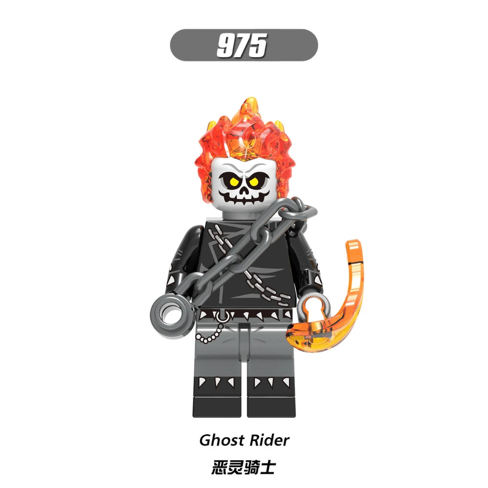 Ghost Rider Minifigures XH975 Compatible With Lego