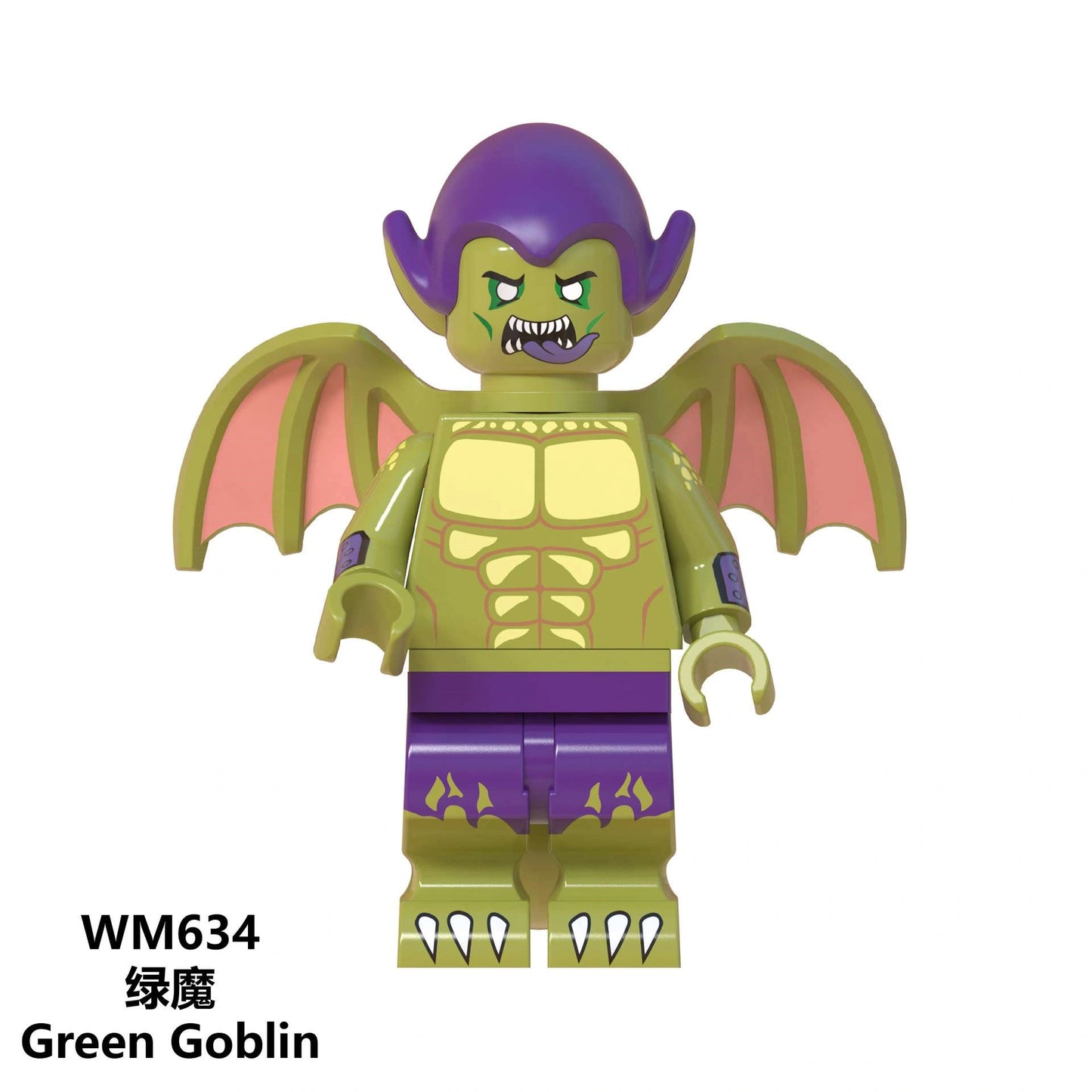 Green Goblin Minifigures WM634 Compatible With Lego