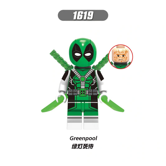 Deadpool Minifigures XH1619 Compatible With Lego