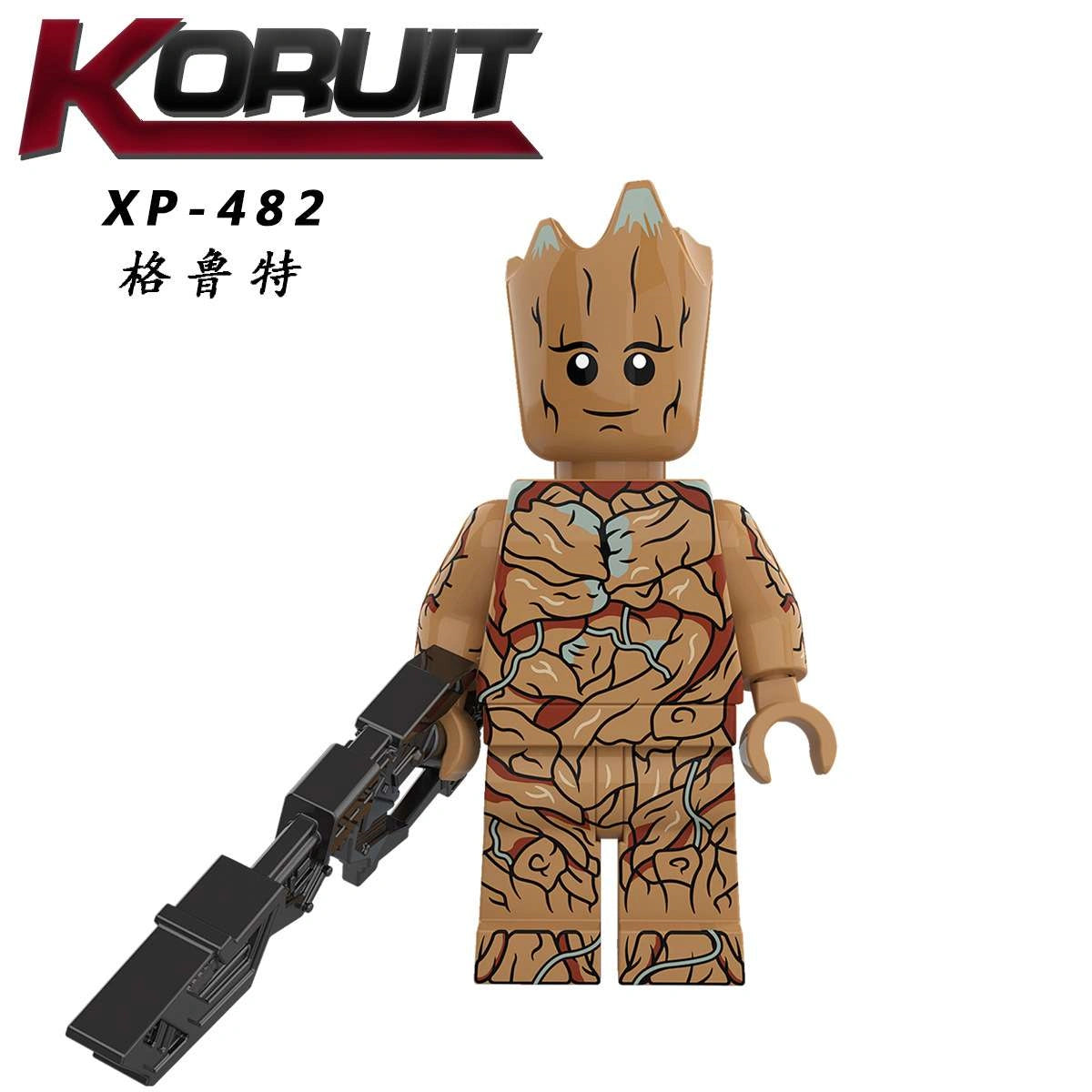 Groot Minifigures XP-482 Compatible With Lego