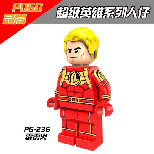 Human Torch Minifigures PG-236 Compatible With Lego