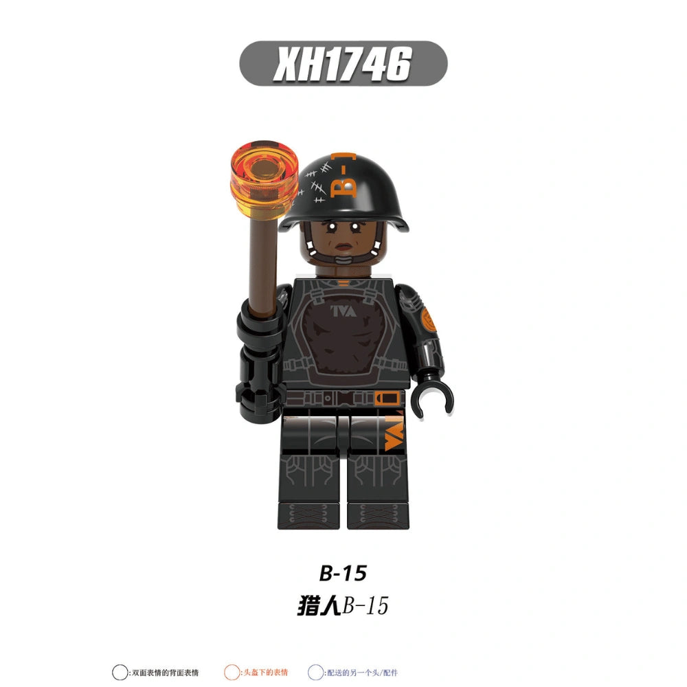 Wunmi Mosaku Minifigures XH1746 Compatible With Lego