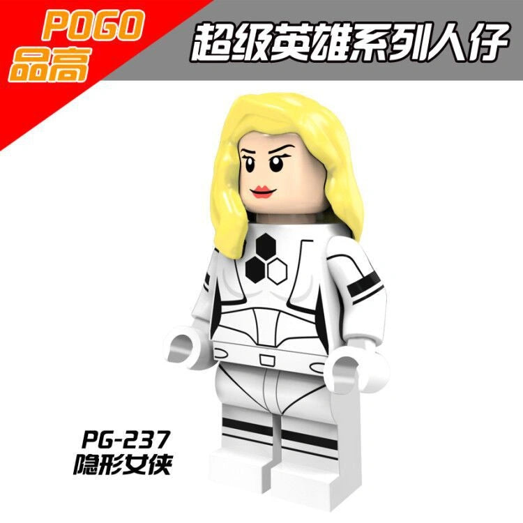 Invisible Woman Minifigures PG-237 Compatible With Lego