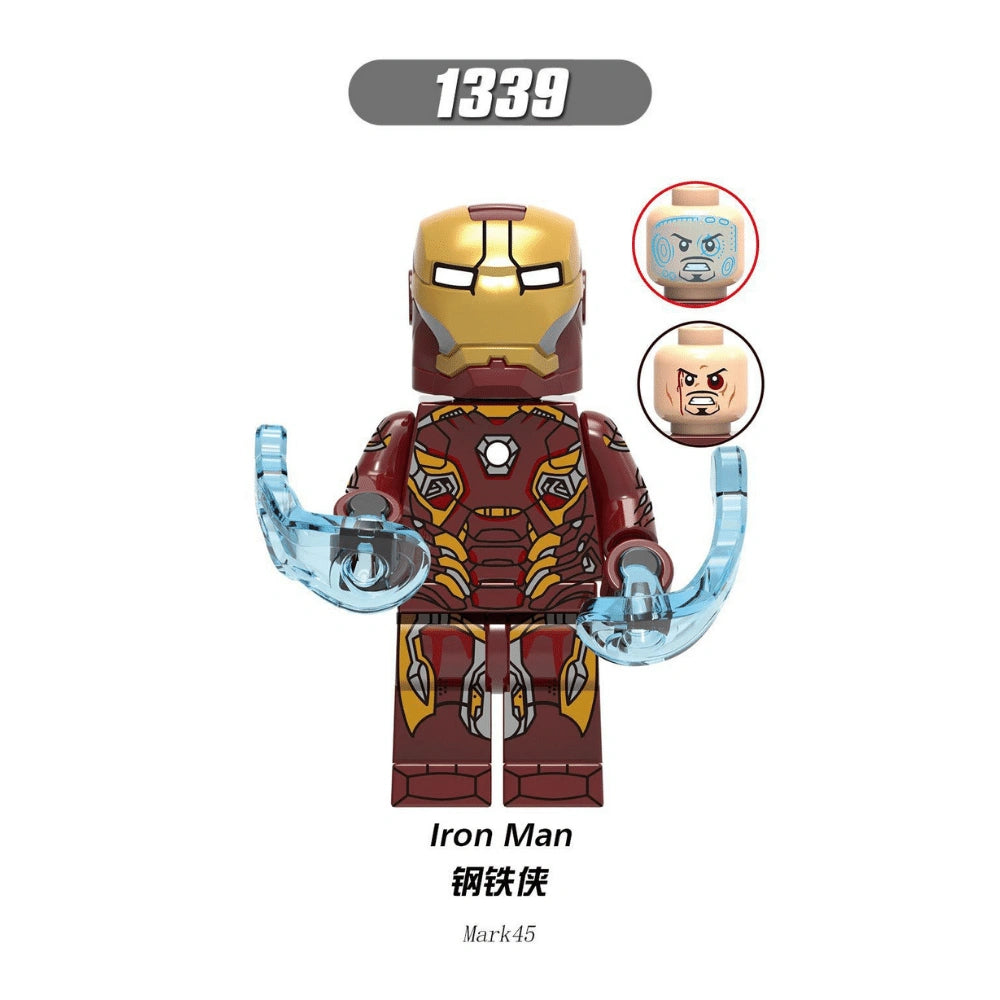 Iron Man Mk 45 Minifigures XH1339 Compatible With Lego