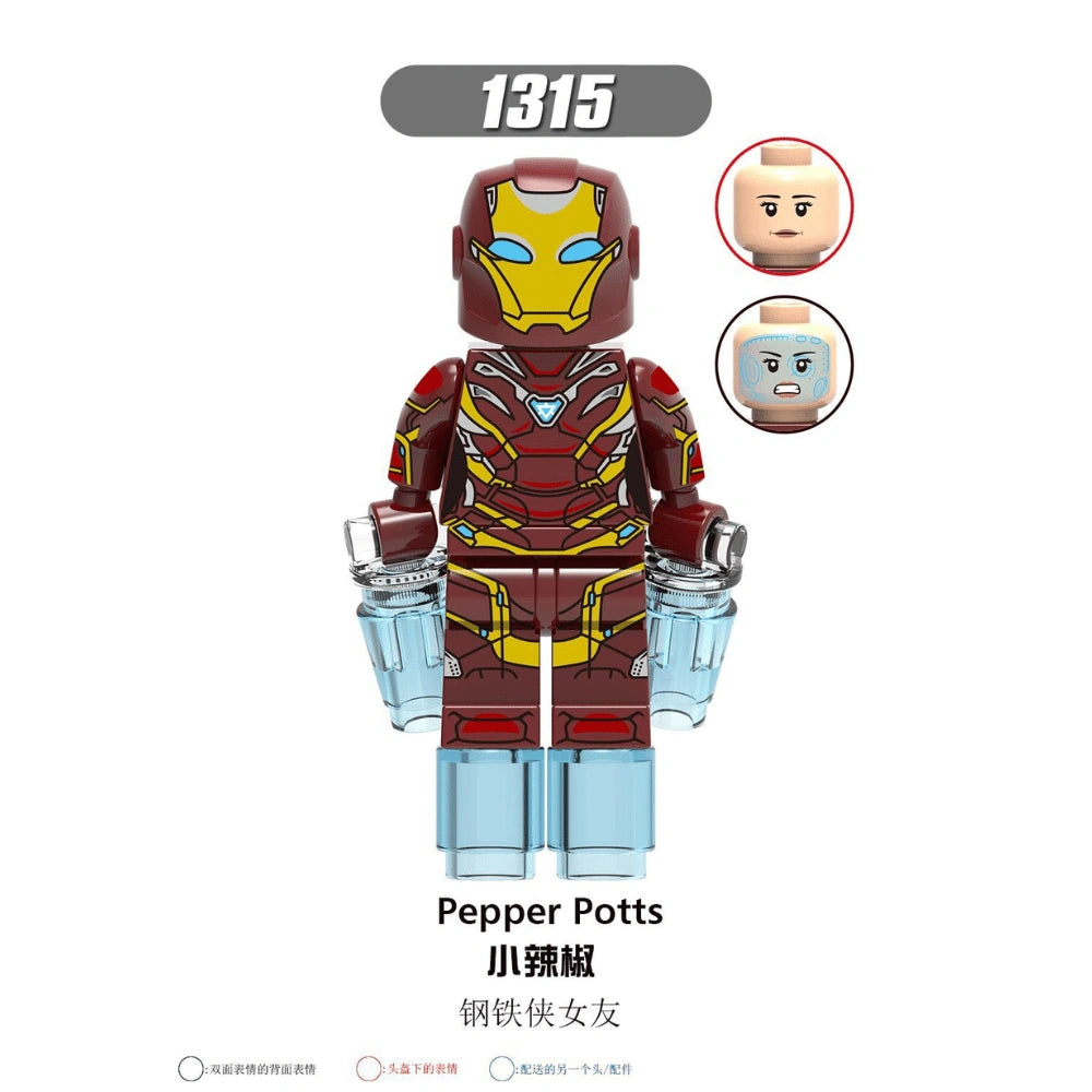 Iron Man Mk 49 Minifigures XH1315 Compatible With Lego