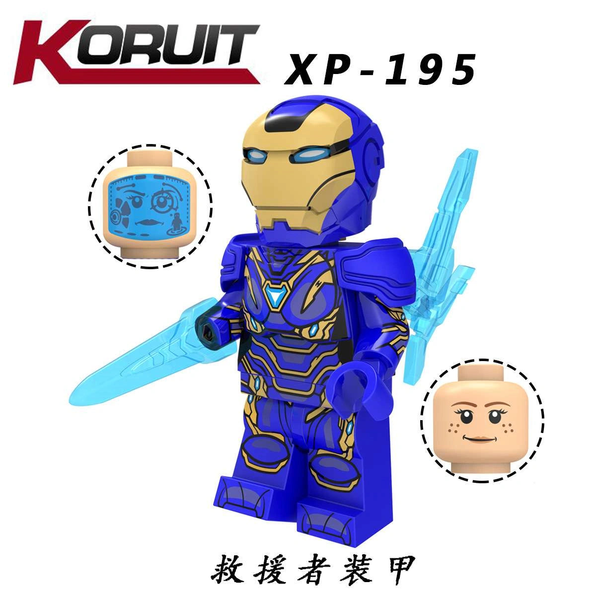 Pepper Potts Minifigures XP-195 Compatible With Lego