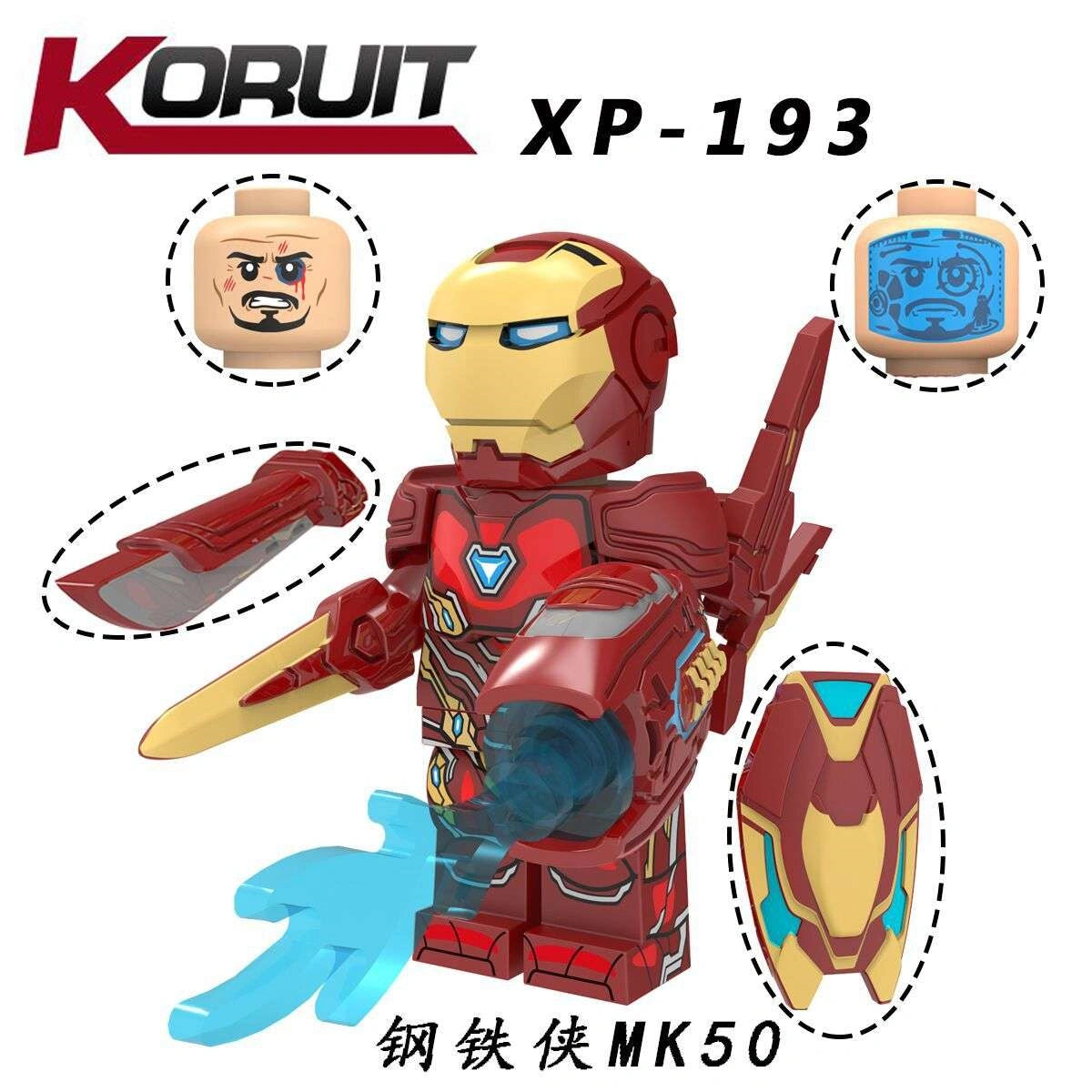 Iron Man Mk 50 Minifigures XP-193 Compatible With Lego
