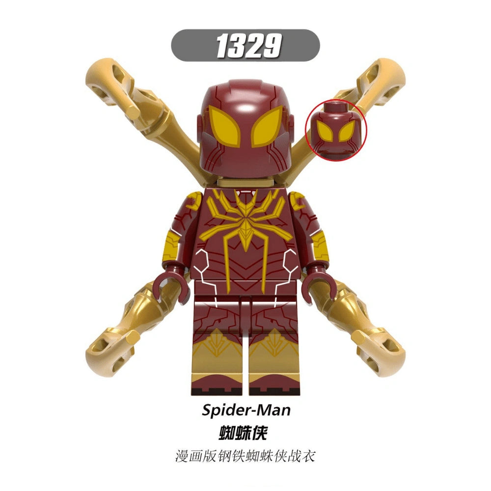 Iron Spider Minifigures XH1329 Compatible With Lego