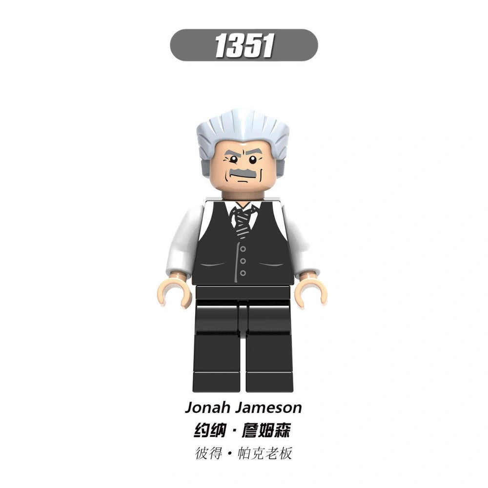 J. Jonah Jameson Minifigures XH1351 Compatible With Lego