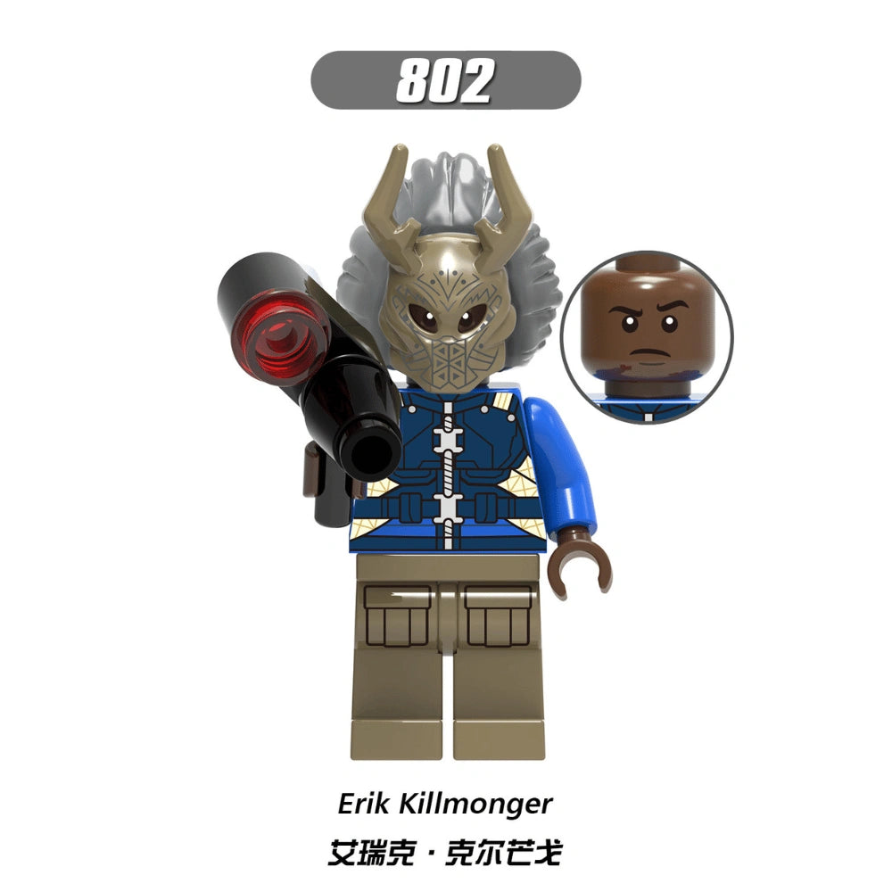 Killmonger Minifigures XH802 Compatible With Lego