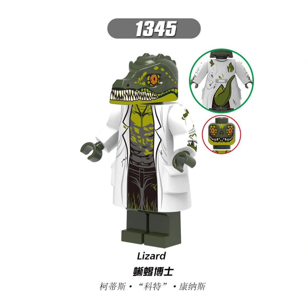 Lizard Minifigures XH1345 Compatible With Lego