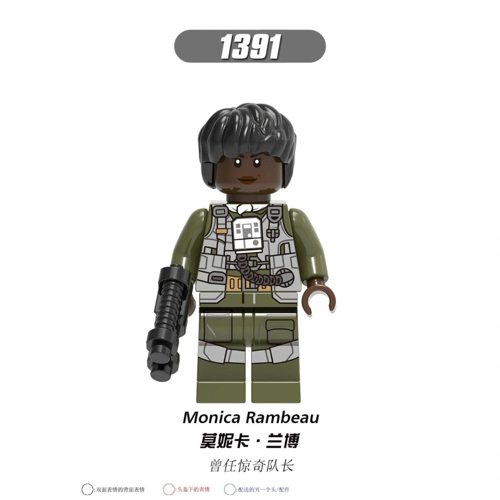 Maria Rambeau Minifigures XH1391 Compatible With Lego