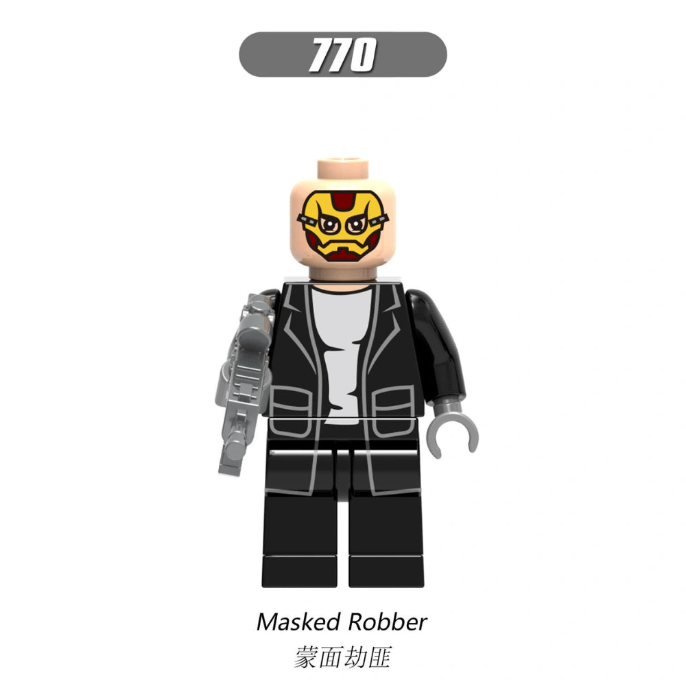 Masked Robber Minifigures XH770 Compatible With Lego